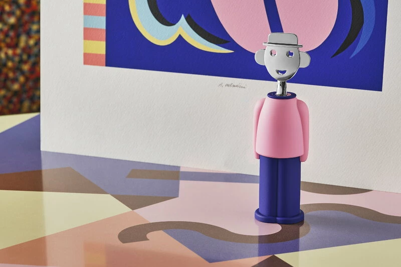 Cheap π Alessi Alessandro M. Corkscrew, Pink - Blue π 4 Cheap π Alessi Alessandro M. Corkscrew, Pink - Blue π - Image 2