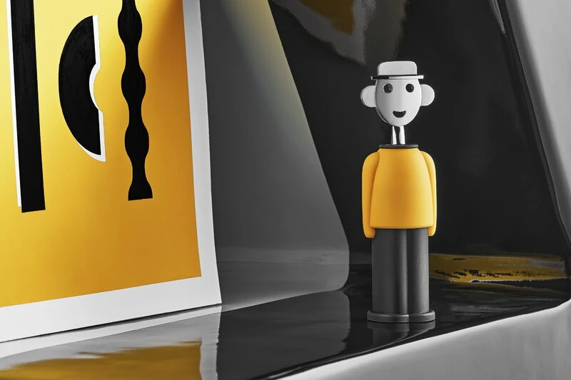 Best Sale β Alessi Alessandro M. Corkscrew, Yellow - Black π 4 Best Sale β Alessi Alessandro M. Corkscrew, Yellow - Black π - Image 2