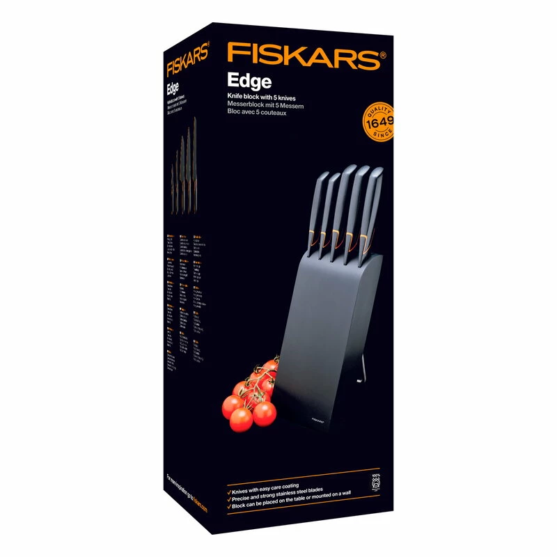 Outlet π Fiskars Edge Knife Block With 5 Knives π 6 Outlet π Fiskars Edge Knife Block With 5 Knives π - Image 4