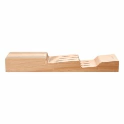 Flash Sale ✨ Fiskars Wooden Drawer Knife Block ???? -Alessi shop 1062890 Fiskars Wooden drawer knife block FSC 4