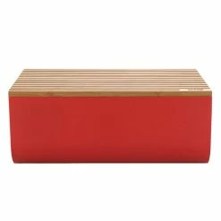 Brand new π― Alessi Mattina Breadbox, Red β