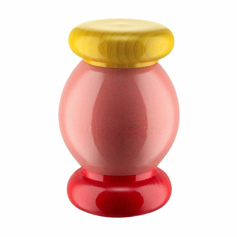 Outlet π― Alessi Sottsass Grinder, Small, Pink - Yellow - Red π₯° 3 Outlet π― Alessi Sottsass Grinder, Small, Pink - Yellow - Red π₯°