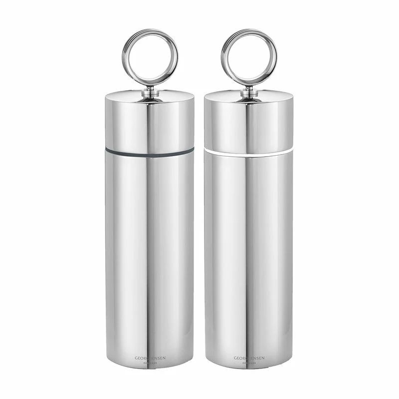 Best Pirce 🔔 Georg Jensen Bernadotte Salt And Pepper Grinder Set 🥰 3 Best Pirce 🔔 Georg Jensen Bernadotte Salt And Pepper Grinder Set 🥰