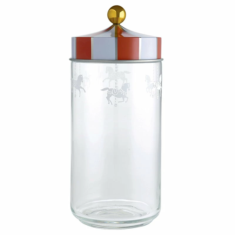 Promo π₯° Alessi Circus Glass Jar, 1,5 L π 3 Promo π₯° Alessi Circus Glass Jar, 1,5 L π