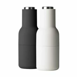 Cheap β¨ MENU Bottle Grinder 2 Pcs, Ash - Carbon - Steel π