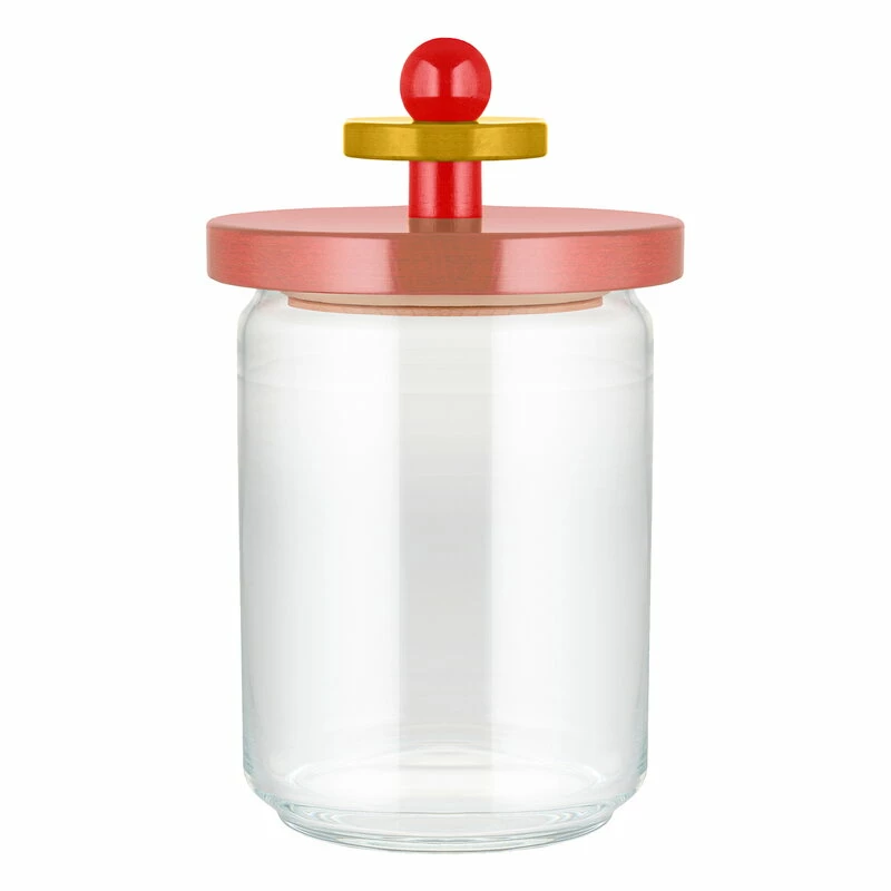 Brand new ⌛ Alessi Sottsass Jar 100 Cl, Pink 🥰 3 Brand new ⌛ Alessi Sottsass Jar 100 Cl, Pink 🥰