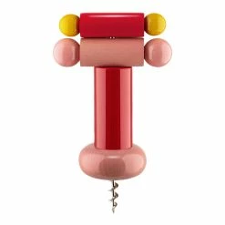 Deals 𧨠Alessi Sottsass Corkscrew, Red - Pink - Yellow π₯
