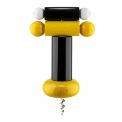 Best deal π― Alessi Sottsass Corkscrew, Black - Yellow - White β¨