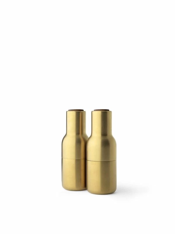 New π₯° MENU Bottle Grinder, 2 Pcs, Brushed Brass - Walnut β¨ 4 New π₯° MENU Bottle Grinder, 2 Pcs, Brushed Brass - Walnut β¨ - Image 2