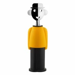 Best Sale β Alessi Alessandro M. Corkscrew, Yellow - Black π