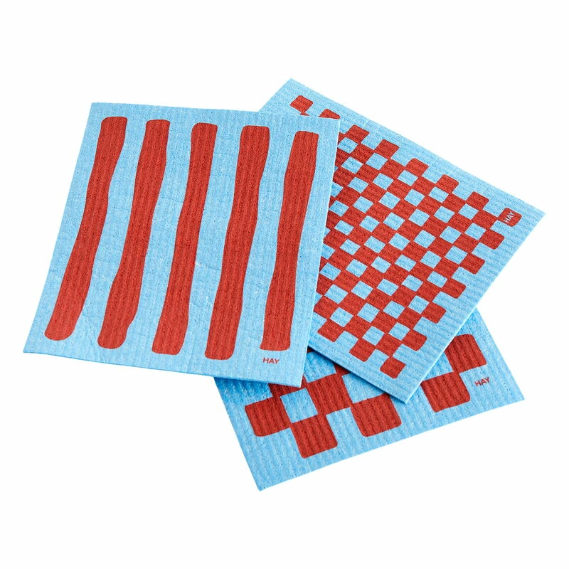 Best deal π HAY Sponge Dish Cloth, Blue - Red, 3 Pcs π€© 3 Best deal π HAY Sponge Dish Cloth, Blue - Red, 3 Pcs π€©