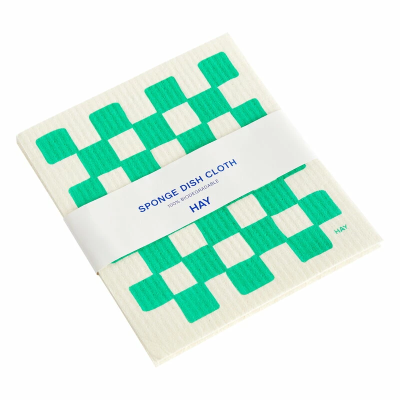 Buy π HAY Sponge Dish Cloth, White - Green, 3 Pcs π 5 Buy π HAY Sponge Dish Cloth, White - Green, 3 Pcs π - Image 3