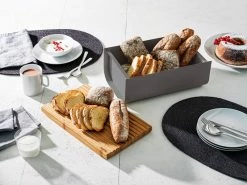 Wholesale π Alessi Mattina Breadbox, Dark Grey π₯ 7 Wholesale π Alessi Mattina Breadbox, Dark Grey π₯ -Alessi shop BG03 DG amb 1