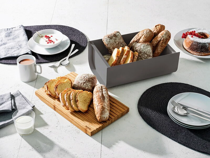 Wholesale π Alessi Mattina Breadbox, Dark Grey π₯ 5 Wholesale π Alessi Mattina Breadbox, Dark Grey π₯ - Image 3