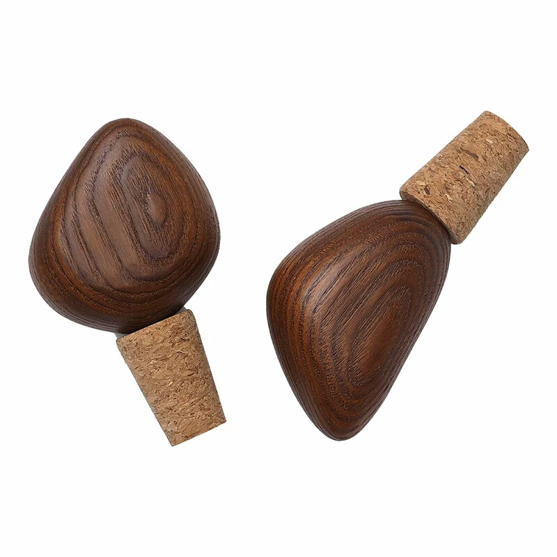 Best Pirce π₯° Ferm LIVING Cairn Wine Stoppers, Set Of 2, Dark Brown π 3 Best Pirce π₯° Ferm LIVING Cairn Wine Stoppers, Set Of 2, Dark Brown π