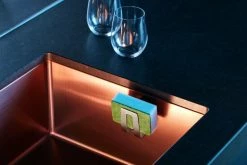 Cheapest π Happy Sinks Sponge Holder, Steel π 13 Cheapest π Happy Sinks Sponge Holder, Steel π -Alessi shop HS happy sinks sponge holder steel 421410 1600x EE