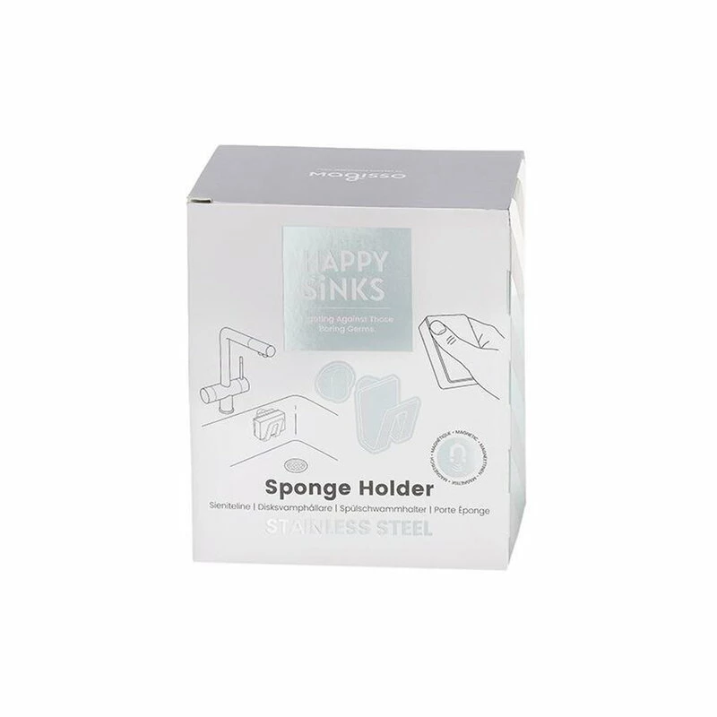 Cheapest π Happy Sinks Sponge Holder, Steel π 6 Cheapest π Happy Sinks Sponge Holder, Steel π - Image 4