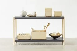 Discount π Verso Design Pala Box 3 π 10 Discount π Verso Design Pala Box 3 π -Alessi shop PALA 2B KAMU table shelf grey