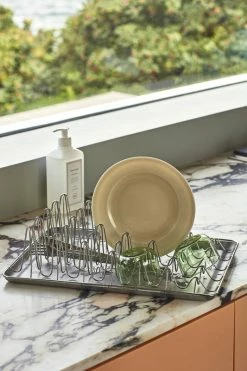 Deals ???? HAY Shortwave Dish Rack ???? 7 Deals ???? HAY Shortwave Dish Rack ???? -Alessi shop Shortwave Dish Rack Rainbow Deep Plate sand Tint Glass green Hand Wash