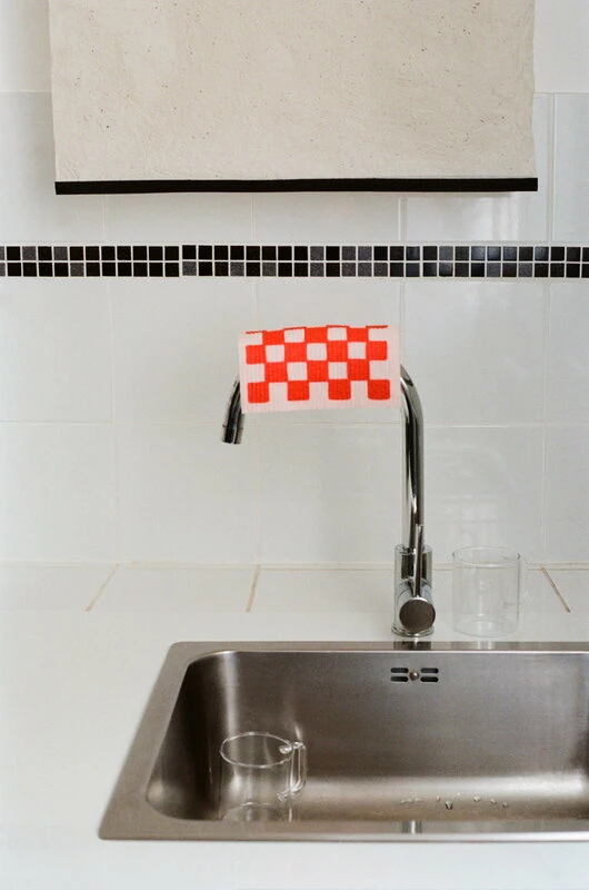 Outlet 😍 HAY Sponge Dish Cloth, Light Pink - Punainen, 3 Pcs 🔔 - Image 3