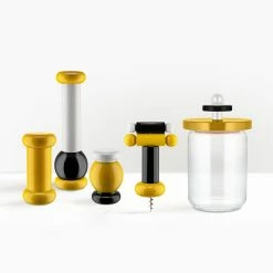 Flash Sale π Alessi Sottsass Grinder, Large, Yellow - Black - White βοΈ 6 Flash Sale π Alessi Sottsass Grinder, Large, Yellow - Black - White βοΈ -Alessi shop groupage bianco 1