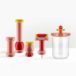 Buy π€© Alessi Sottsass Grinder, Medium, Pink π 7 Buy π€© Alessi Sottsass Grinder, Medium, Pink π -Alessi shop groupage rosa 2
