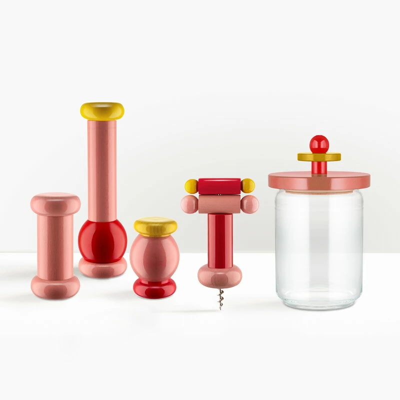 Flash Sale π Alessi Sottsass Grinder, Large, Red - Pink - Yellow β¨ 4 Flash Sale π Alessi Sottsass Grinder, Large, Red - Pink - Yellow β¨ - Image 2