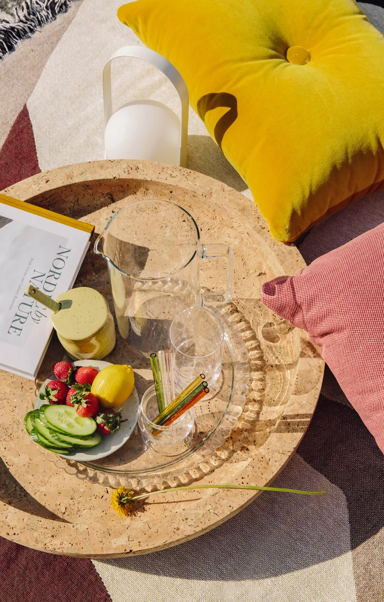 Budget π Ferm LIVING Flow Jam Jar With Spoon, Yellow Speckle π 4 Budget π Ferm LIVING Flow Jam Jar With Spoon, Yellow Speckle π - Image 2