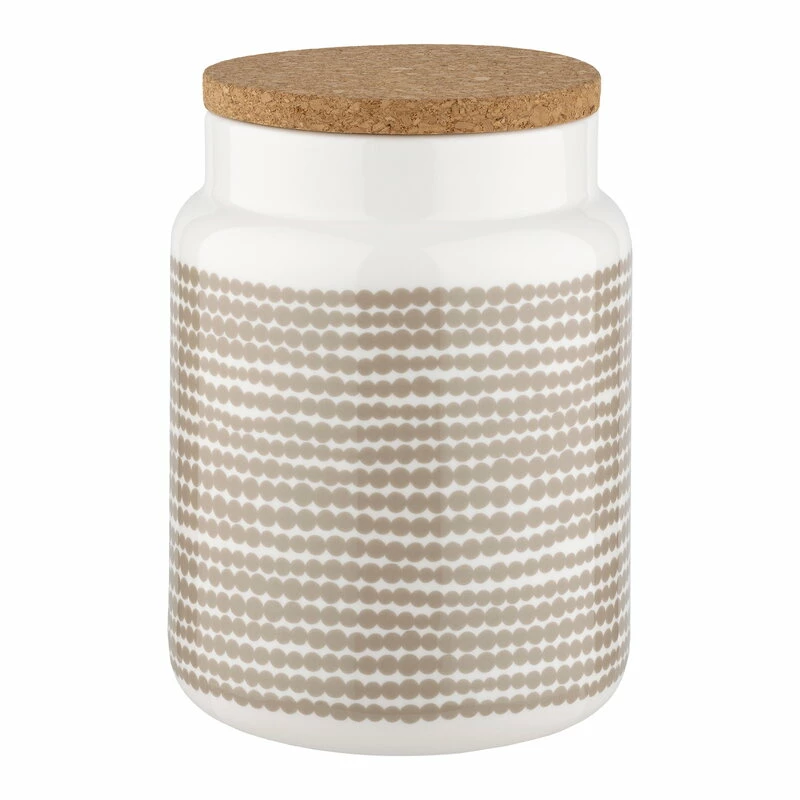 Outlet 🔔 Marimekko Oiva - Siirtolapuutarha Räsymatto Jar, 1,2 L, White - Clay 💯 3 Outlet 🔔 Marimekko Oiva - Siirtolapuutarha Räsymatto Jar, 1,2 L, White - Clay 💯