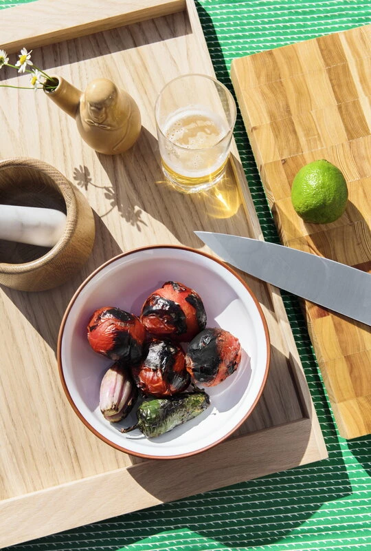 Outlet π― Ferm LIVING Chess Cutting Board, Rectangle, Small π 6 Outlet π― Ferm LIVING Chess Cutting Board, Rectangle, Small π - Image 4