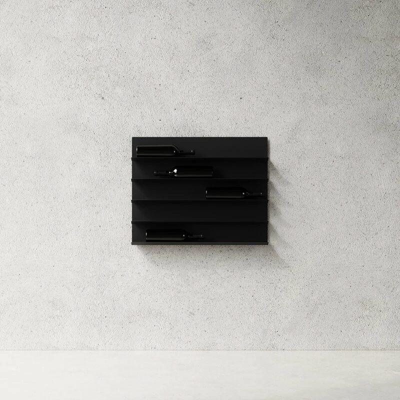 Wholesale π Nichba Wine Rack, Black π 6 Wholesale π Nichba Wine Rack, Black π - Image 4